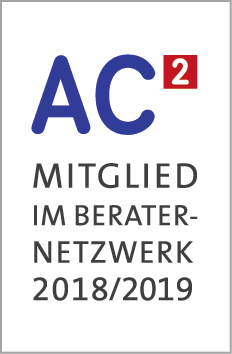 Mitglied im Expertennetzwerk von AC² - Gründungswettbewerb und Wachstumsinitiative: Beraternetzwerk
